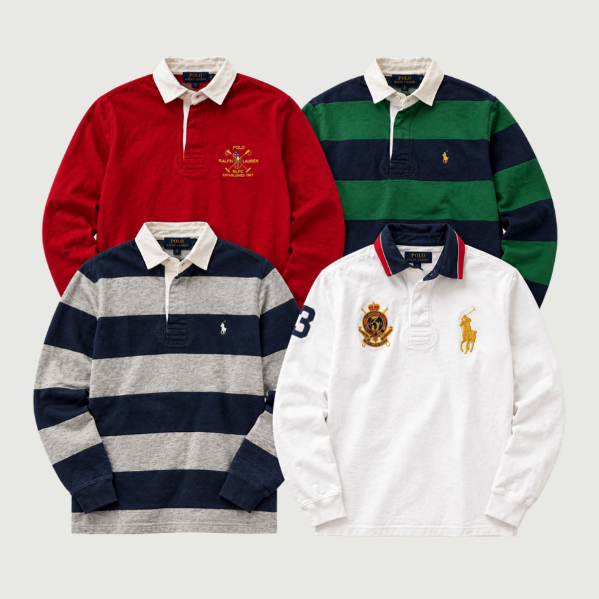 Ralph Lauren Rugby Polo's Box
