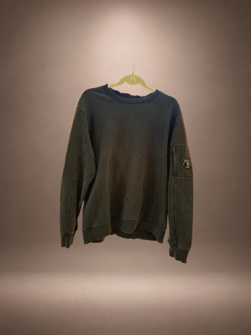 C.P. Company Sweatshirt Antraciet XL, vintage stuk