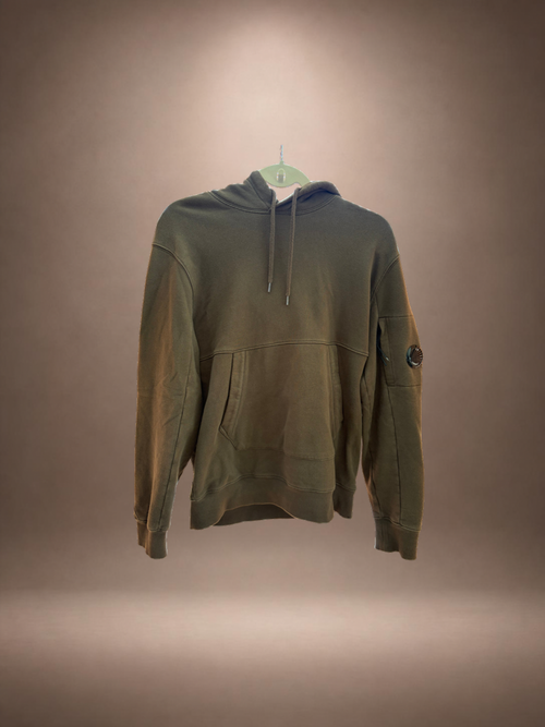 C.P. Company Hoodie Kaki M, vintage stuk