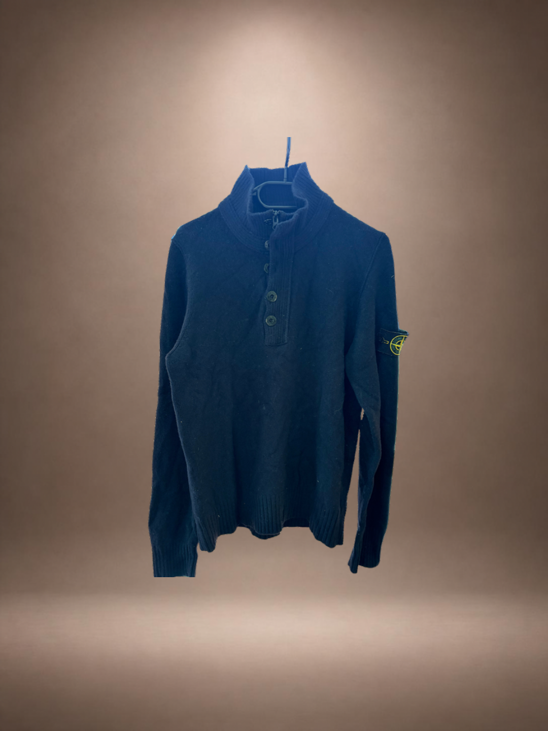 Stone Island Vest Zwart S