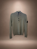 Stone Island Kraagtrui Grijs M