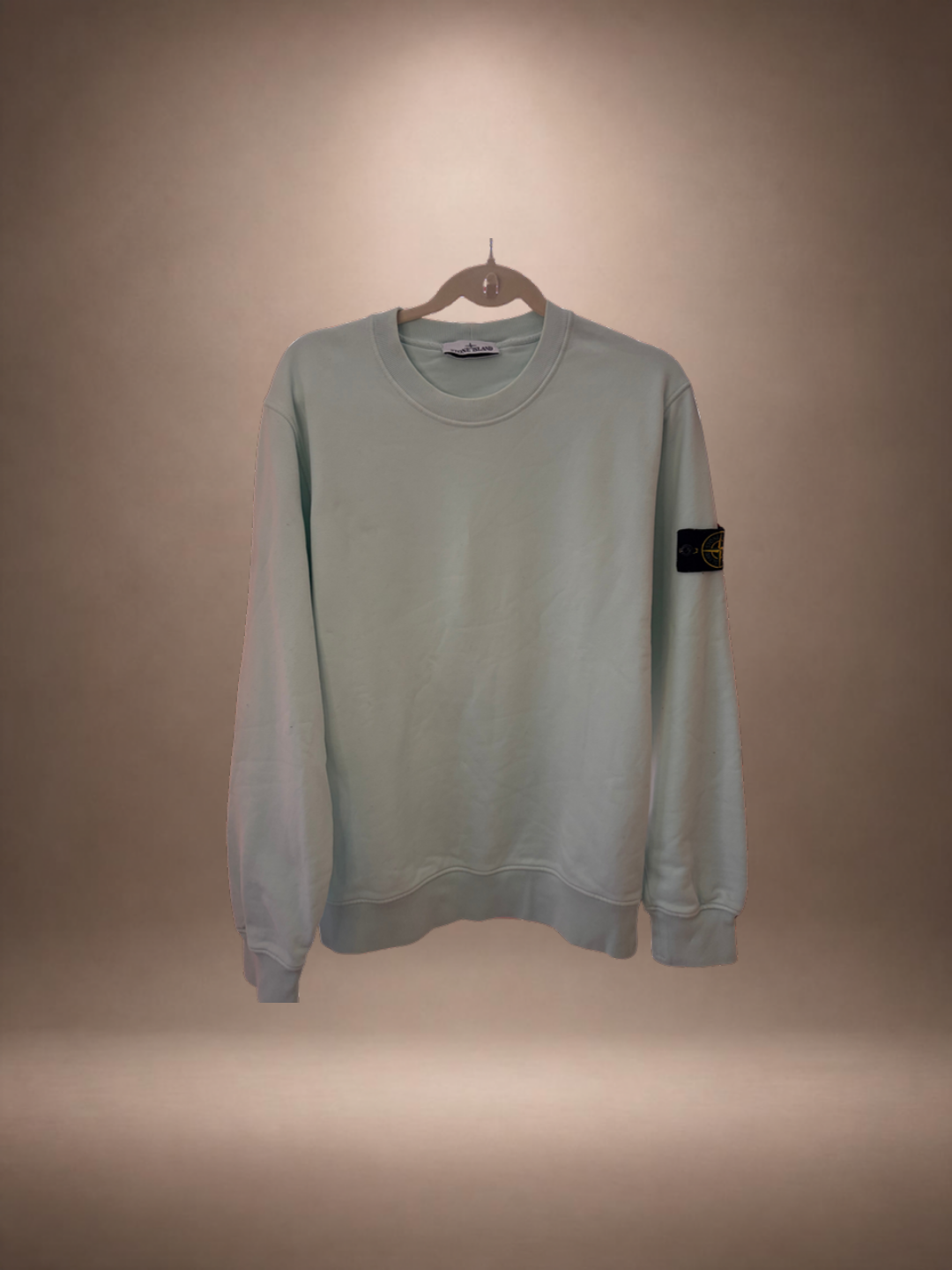 Stone Island Sweatshirt Mintgroen L