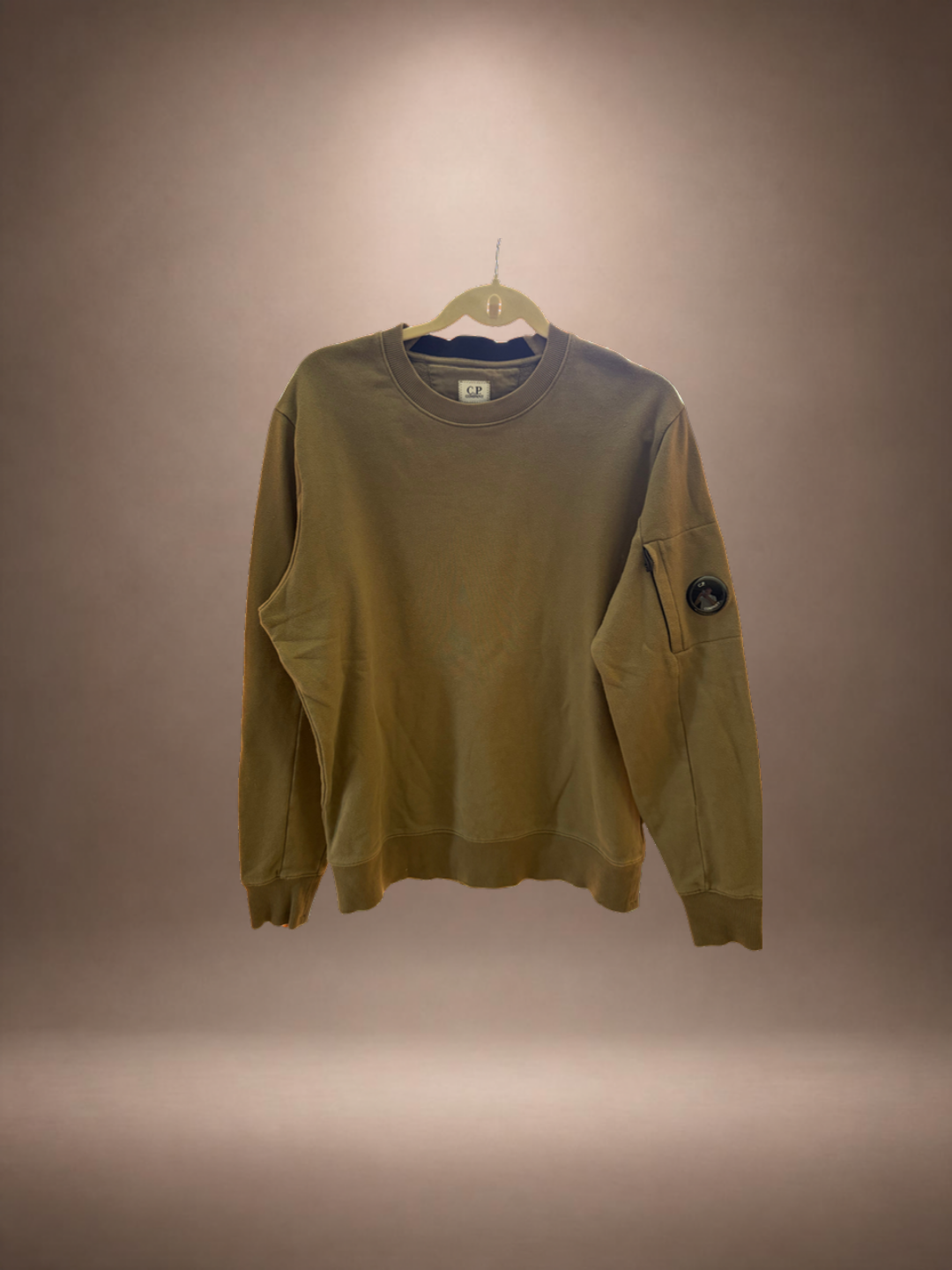 C.P. Company Sweatshirt Kaki L, vintage stuk