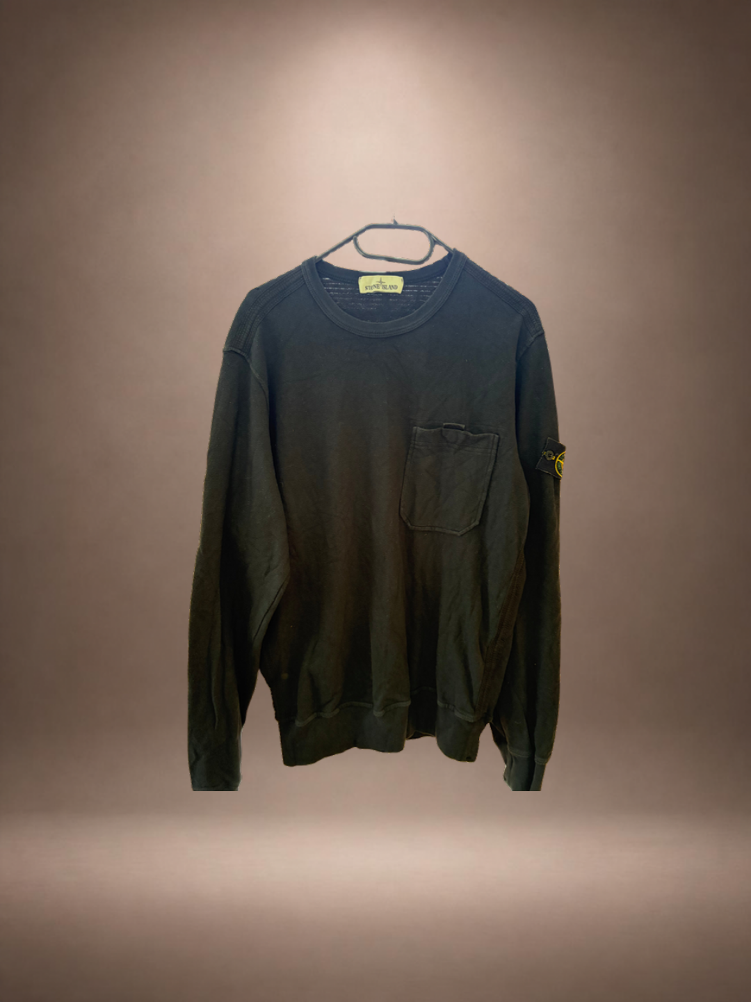 Stone Island Sweatshirt Zwart M